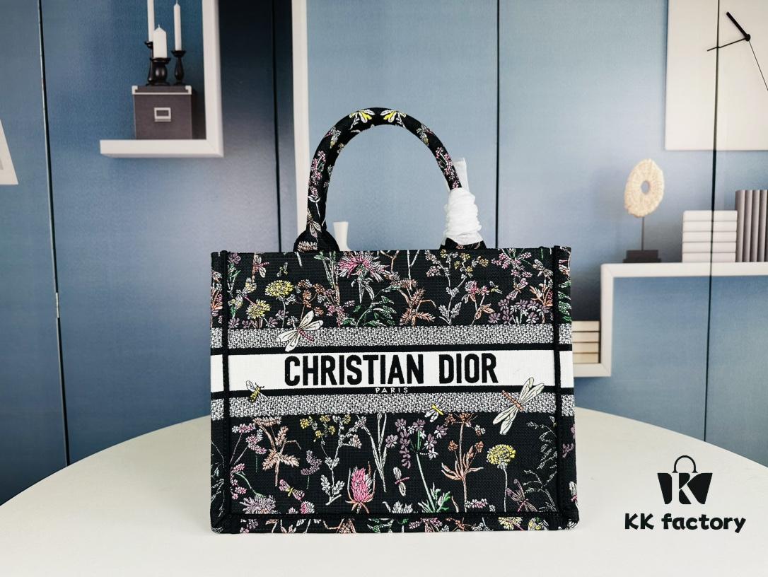 69309a416e68136f4d9aabe8 Original Order Embroidered Medium Di0r Book Tote