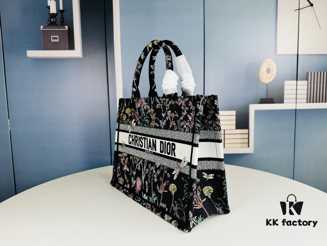 69309a426e68136f4d9aabe9 Original Order Embroidered Medium Di0r Book Tote