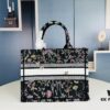 69309a426e68136f4d9aabea Original Order Embroidered Medium Di0r Book Tote