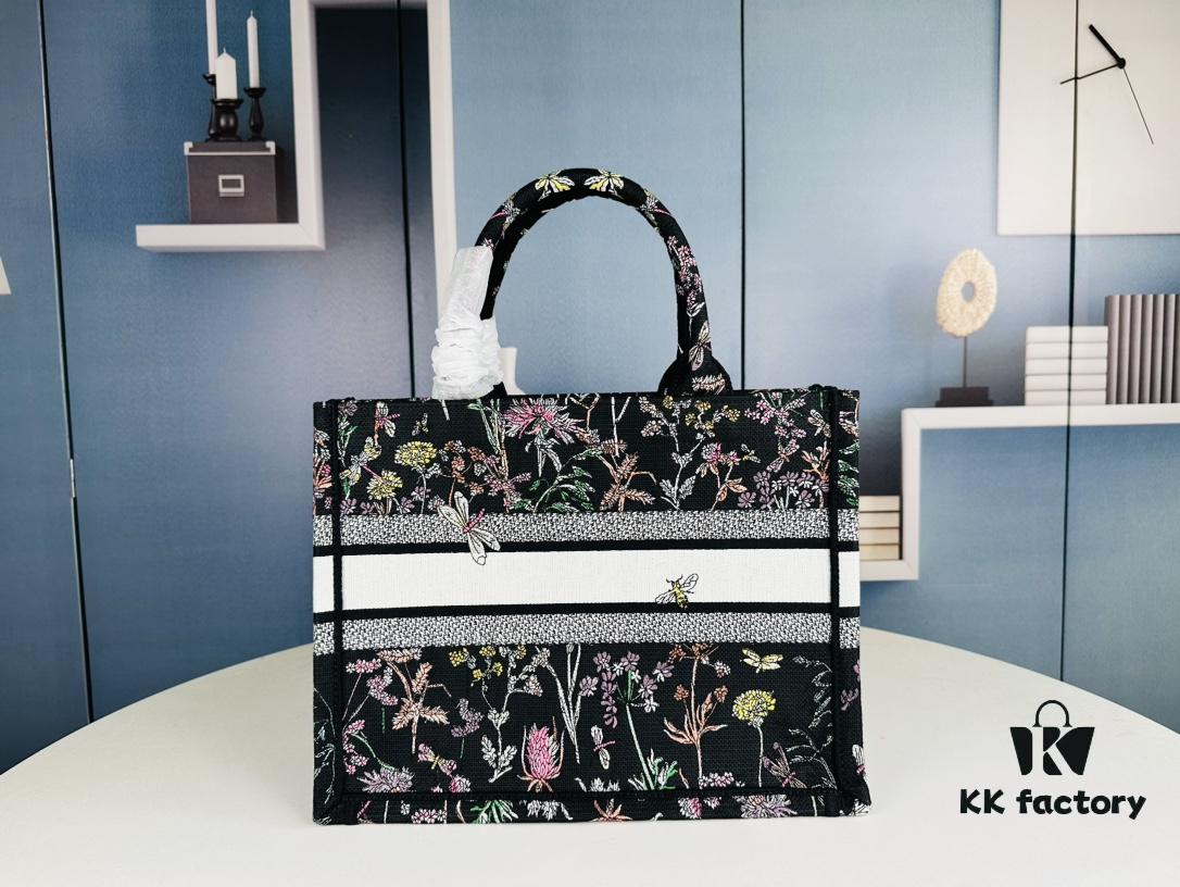 69309a426e68136f4d9aabea Original Order Embroidered Medium Di0r Book Tote
