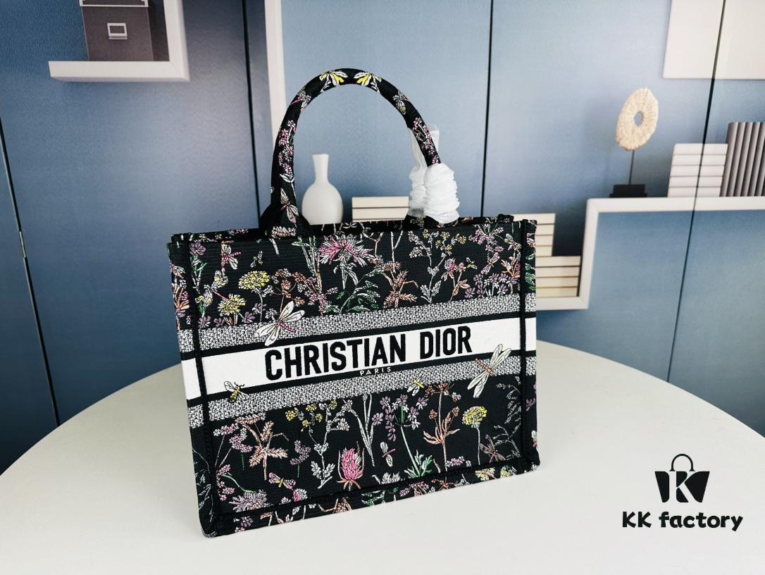 69309a446e68136f4d9aabed Original Order Embroidered Medium Di0r Book Tote