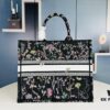 Embroidered Large Size [Di0r Book Tote]