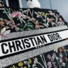 Embroidered Large Size [Di0r Book Tote]