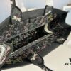 Embroidered Large Size [Di0r Book Tote]