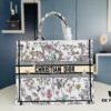 Embroidered Large Di0r Book Tote [Original Order]