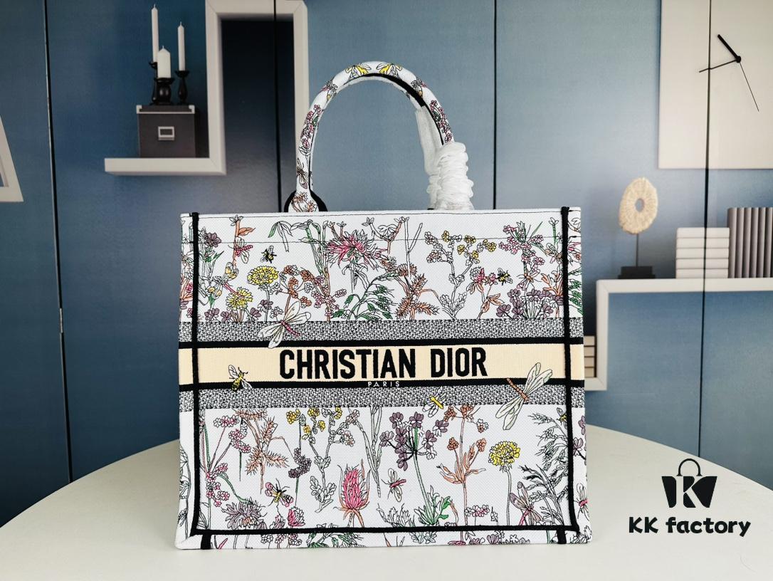 Embroidered Large Di0r Book Tote [Original Order]