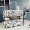 Embroidered Large Di0r Book Tote [Original Order]