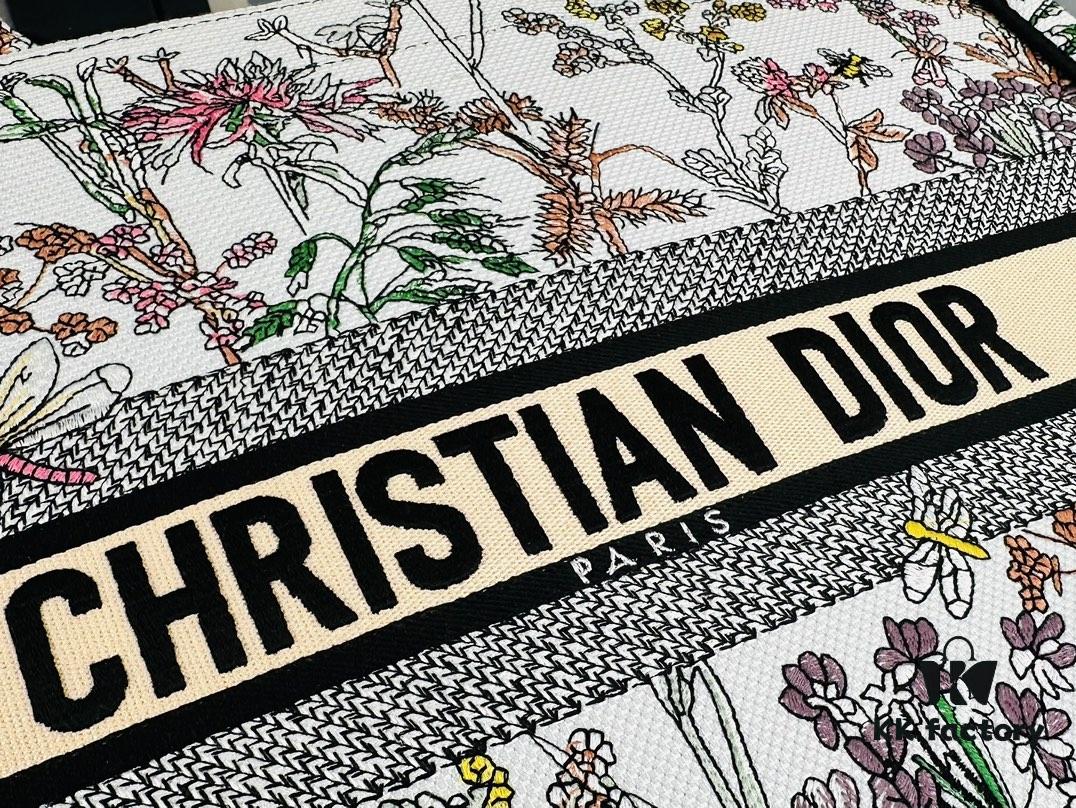 Embroidered Large Di0r Book Tote [Original Order]