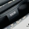 69309a6a6e68136f4d9aac3c Saddle Messenger Bag with Box (Beige and Black Oblique Print)