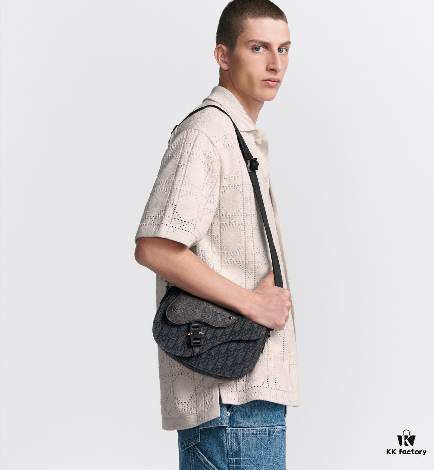 69309a6c6e68136f4d9aac3e Saddle Messenger Bag with Box