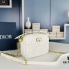 69309a8c6e68136f4d9aac78 Dior Caro Top Handle Camera Bag in Black Calfskin - Small Size, Spring/Summer 2024 Collection