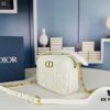69309a8d6e68136f4d9aac79 Dior Caro Top Handle Camera Bag in Black Calfskin - Small Size, Spring/Summer 2024 Collection