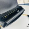 Dior Jolie Tote Bag Large Size (with Box) – Black Calfskin with Cannage Stitching and CD Detail