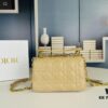 69309aa36e68136f4d9aacaa Dior Jolie Handbag in Black Calfskin - Small Size (with Box)