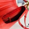 Large Size ♥️ Dior Saddle Bag, Vintage Pattern, Thin Strap, Palm Texture Series [Includes Retail Box 🎁]