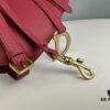 Large Size ♥️ Dior Saddle Bag, Vintage Pattern, Thin Strap, Palm Texture Series [Includes Retail Box 🎁]