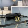 Large Size ♥️ Dior Saddle Bag, Vintage Pattern, Thin Strap, Palm Grain Series [Includes Retail Box 🎁]