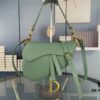 Large Dior Saddle Bag, Vintage Pattern, Thin Strap, Palm Texture Series [Includes Boutique Box 🎁]