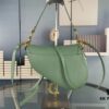 Large Dior Saddle Bag, Vintage Pattern, Thin Strap, Palm Texture Series [Includes Boutique Box 🎁]