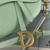 Large Dior Saddle Bag, Vintage Pattern, Thin Strap, Palm Texture Series [Includes Boutique Box 🎁]