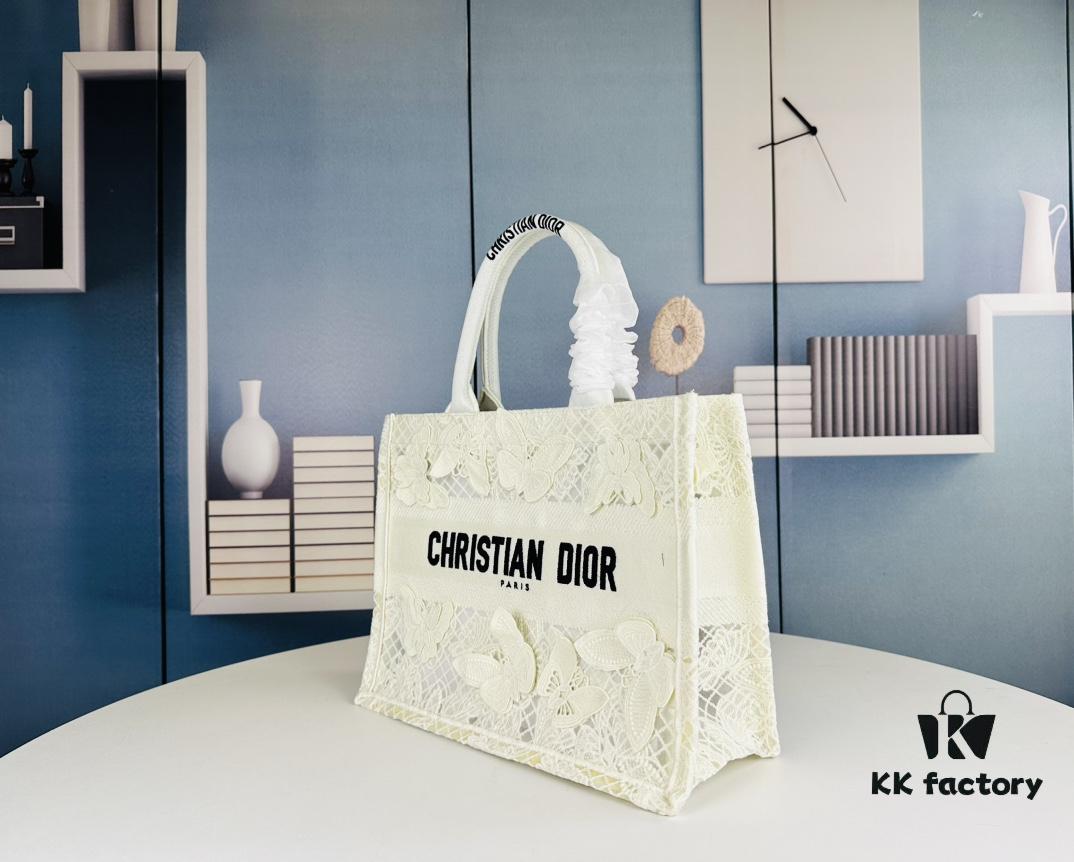 69309ad66e68136f4d9aad10 Original Order Embroidered Medium Di0r Book Tote