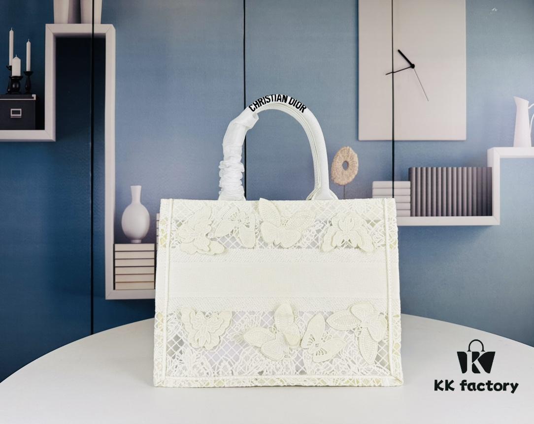 69309ad66e68136f4d9aad12 Original Order Embroidered Medium Di0r Book Tote