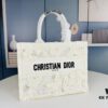 69309ad66e68136f4d9aad13 Original Order Embroidered Medium Di0r Book Tote