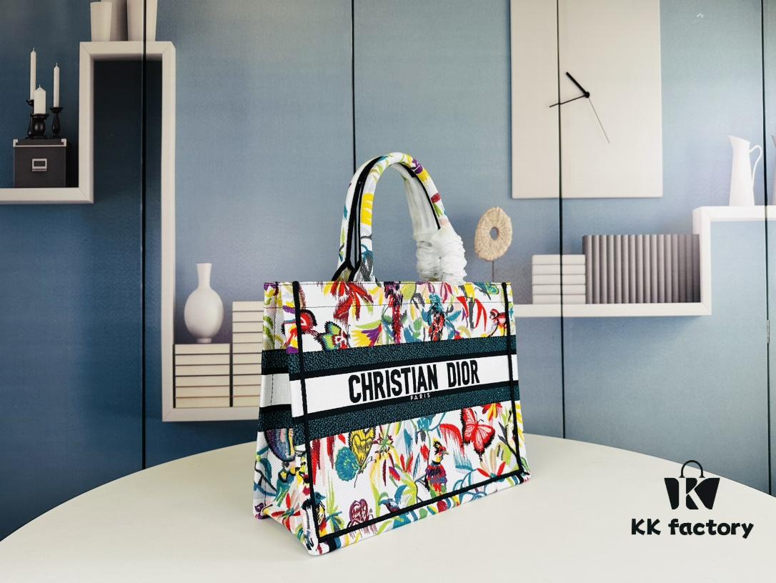 69309ae06e68136f4d9aad23 Original Order Embroidered Medium Di0r Book Tote
