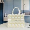 69309ae96e68136f4d9aad35 Original Order Embroidered Medium Di0r Book Tote