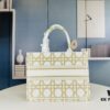 69309ae96e68136f4d9aad37 Original Order Embroidered Medium Di0r Book Tote