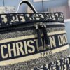 Dior DIOR Vintage Pattern Embroidered Hottest Makeup Pouch - Extra Large Capacity, Can Hold a Lot of Items, Essential for Travel