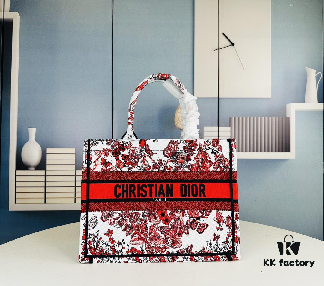 69309b0d6e68136f4d9aad73 Original Order Embroidered Medium Di0r Book Tote