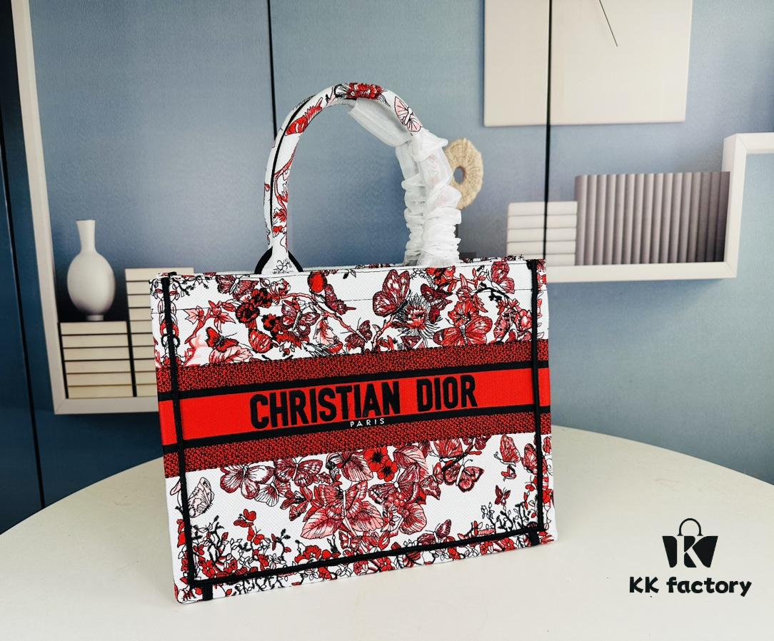 69309b0d6e68136f4d9aad74 Original Order Embroidered Medium Di0r Book Tote