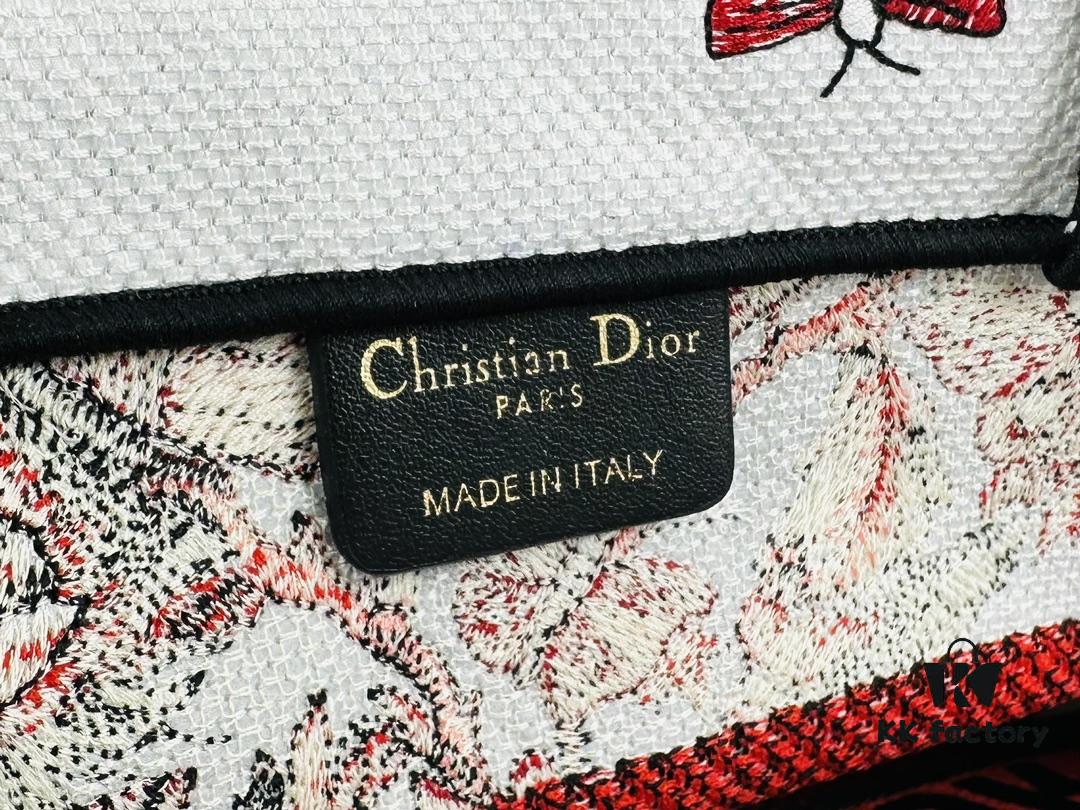 69309b116e68136f4d9aad7a Original Order Embroidered Medium Di0r Book Tote