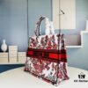 Embroidered Large [Di0r Book Tote]