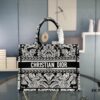 Embroidered Medium [Di0r Book Tote]