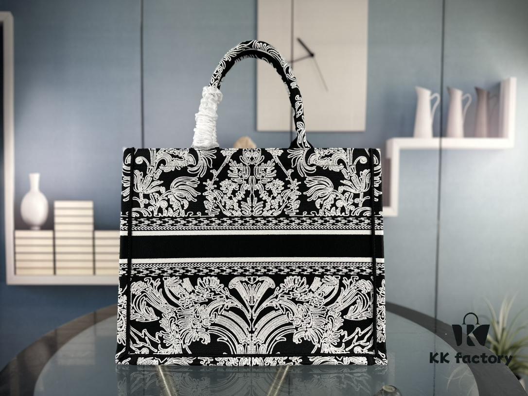 69309b1c6e68136f4d9aad8f Original Order Embroidered Large Di0r Book Tote
