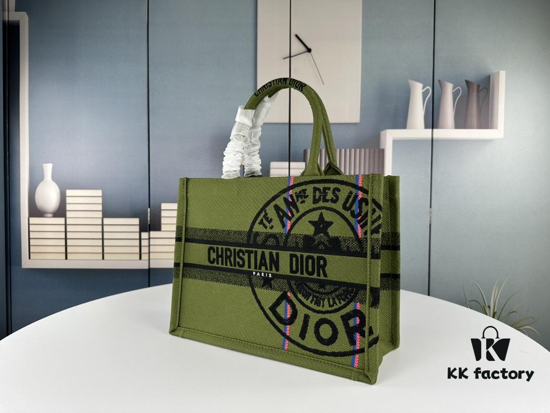 69309b206e68136f4d9aad94 Original Order Embroidered Medium Di0r Book Tote