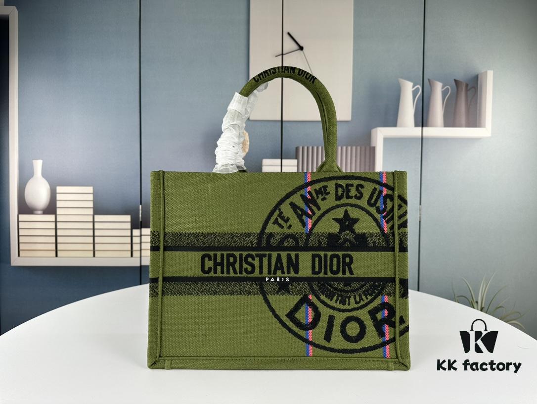 69309b206e68136f4d9aad95 Original Order Embroidered Medium Di0r Book Tote