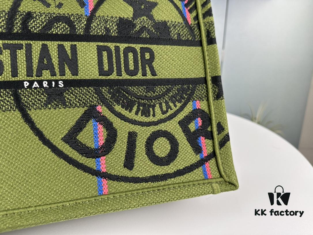 69309b236e68136f4d9aad9b Original Order Embroidered Medium Di0r Book Tote