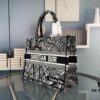 69309b2c6e68136f4d9aada8 Original Order Embroidered Medium Di0r Book Tote