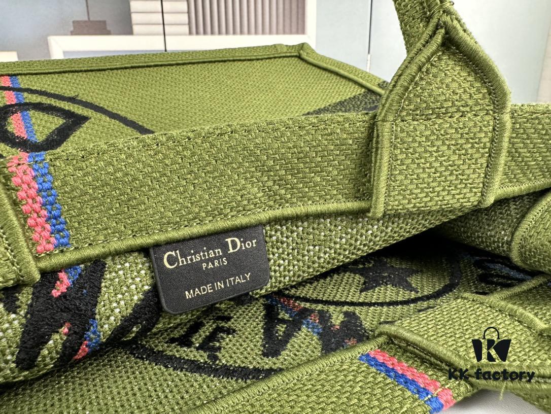 69309b326e68136f4d9aadb3 Original Order Embroidered Medium Di0r Book Tote