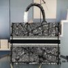 Embroidered Large Size [Di0r Book Tote]