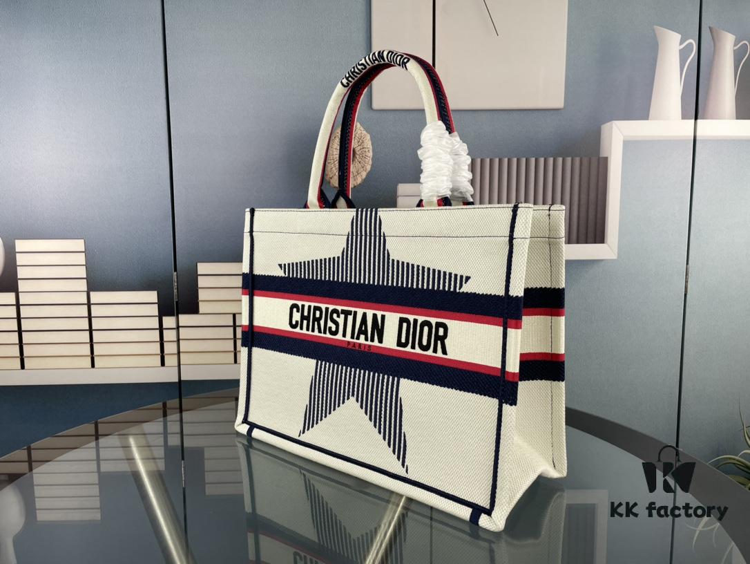 Embroidered Medium [Di0r Book Tote]