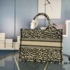 Embroidered Medium [Di0r Book Tote]