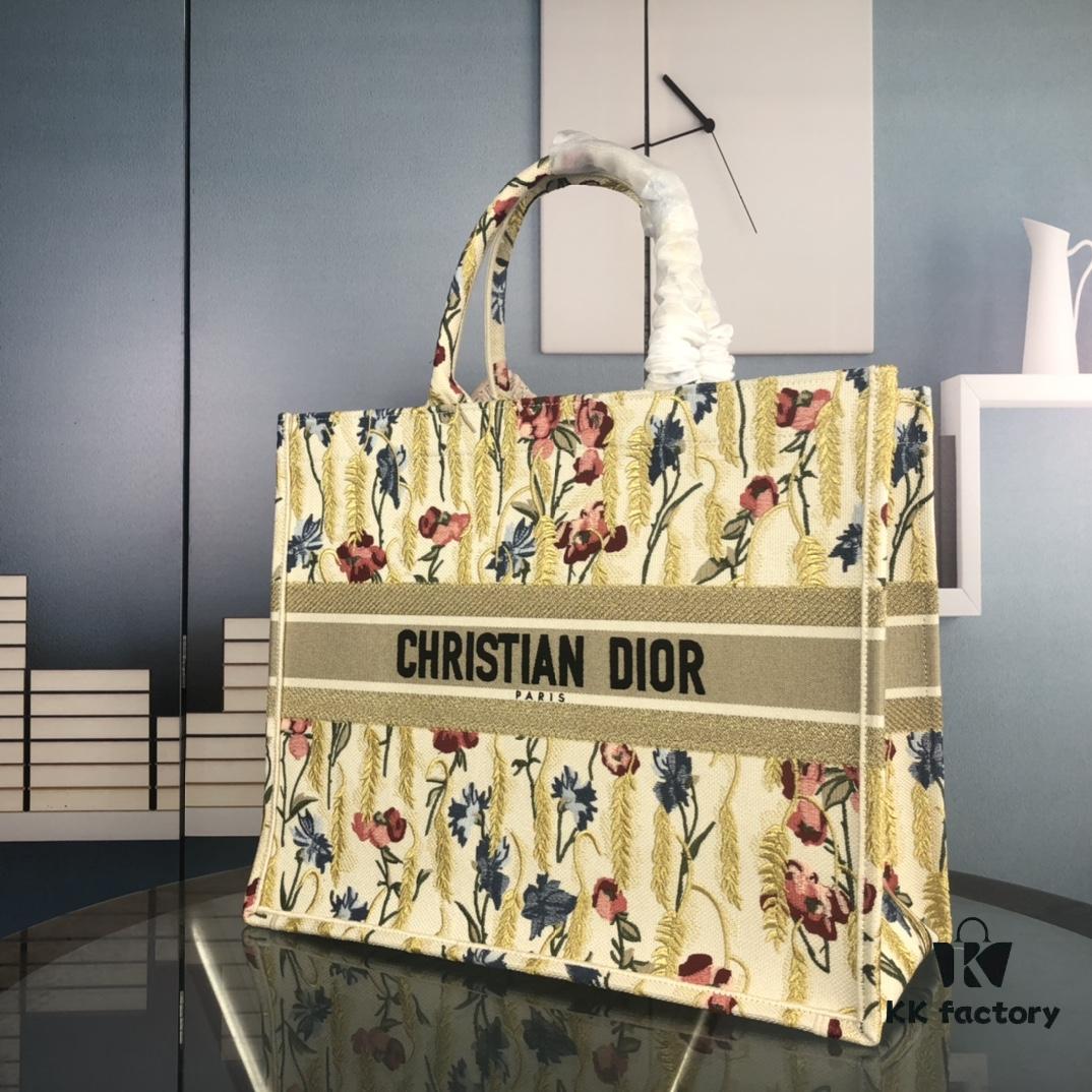 Embroidered Large Size [Dior Book Tote] Original Order