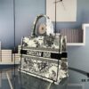 Embroidered Medium [Dior Book Tote] Original Order