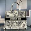 Embroidered Large Size [Di0r Book Tote]