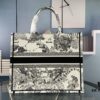 Embroidered Large Size [Di0r Book Tote]