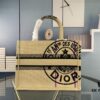 69309b776e68136f4d9aae3a Original Order Embroidered Medium Di0r Book Tote
